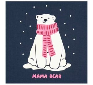 NEW! Polar Bear Womens Long Sleeve 2-pc. Matching Family Pajama Set Size XS